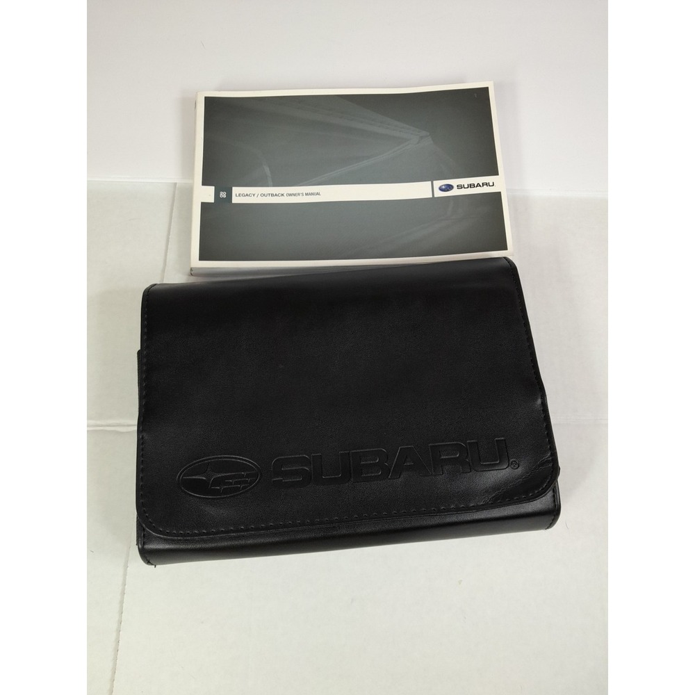 2009 Subaru Legacy Outback Owners Manual